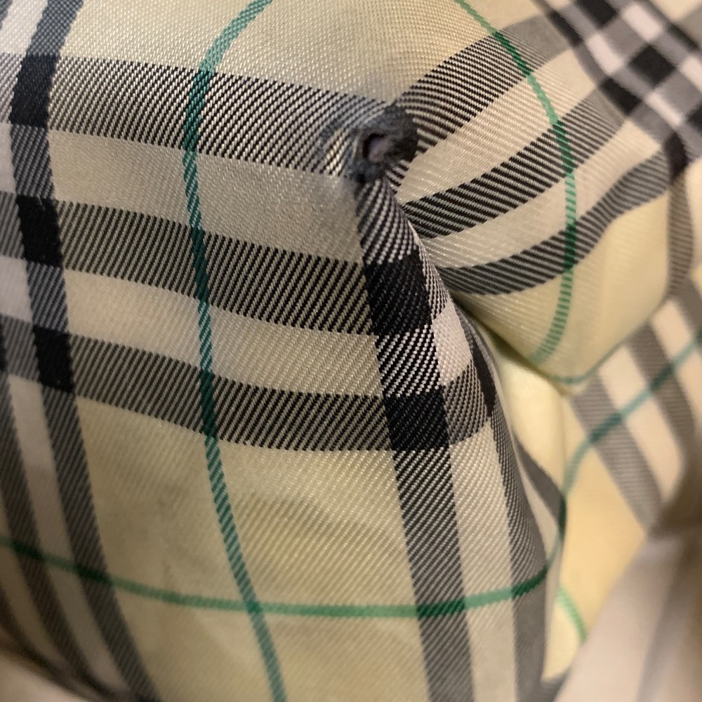 Authentic VINTAGE BURBERRY Checkered medium long tote - Picture 12 of 16